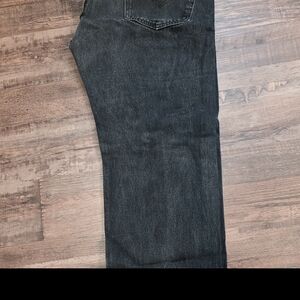 Levi's Men's Dark Gray Straight Jeans